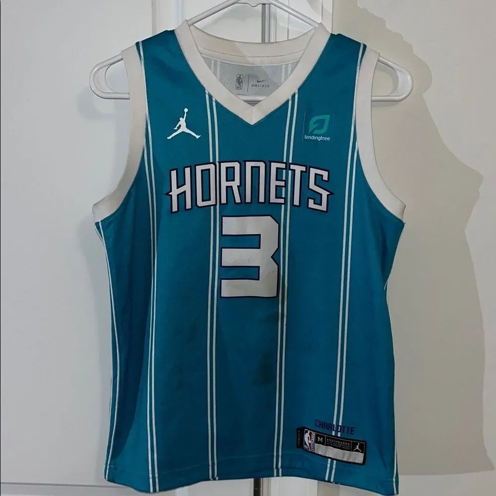 Charlotte Hornets Nike Engineered Authentic NBA Kids Youth Basketball Jersey M